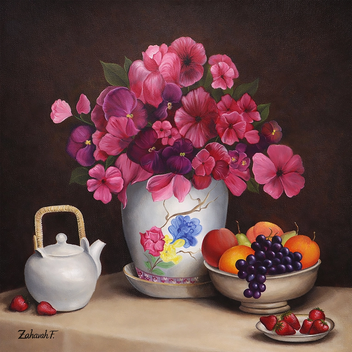 A Lovely Morning painting