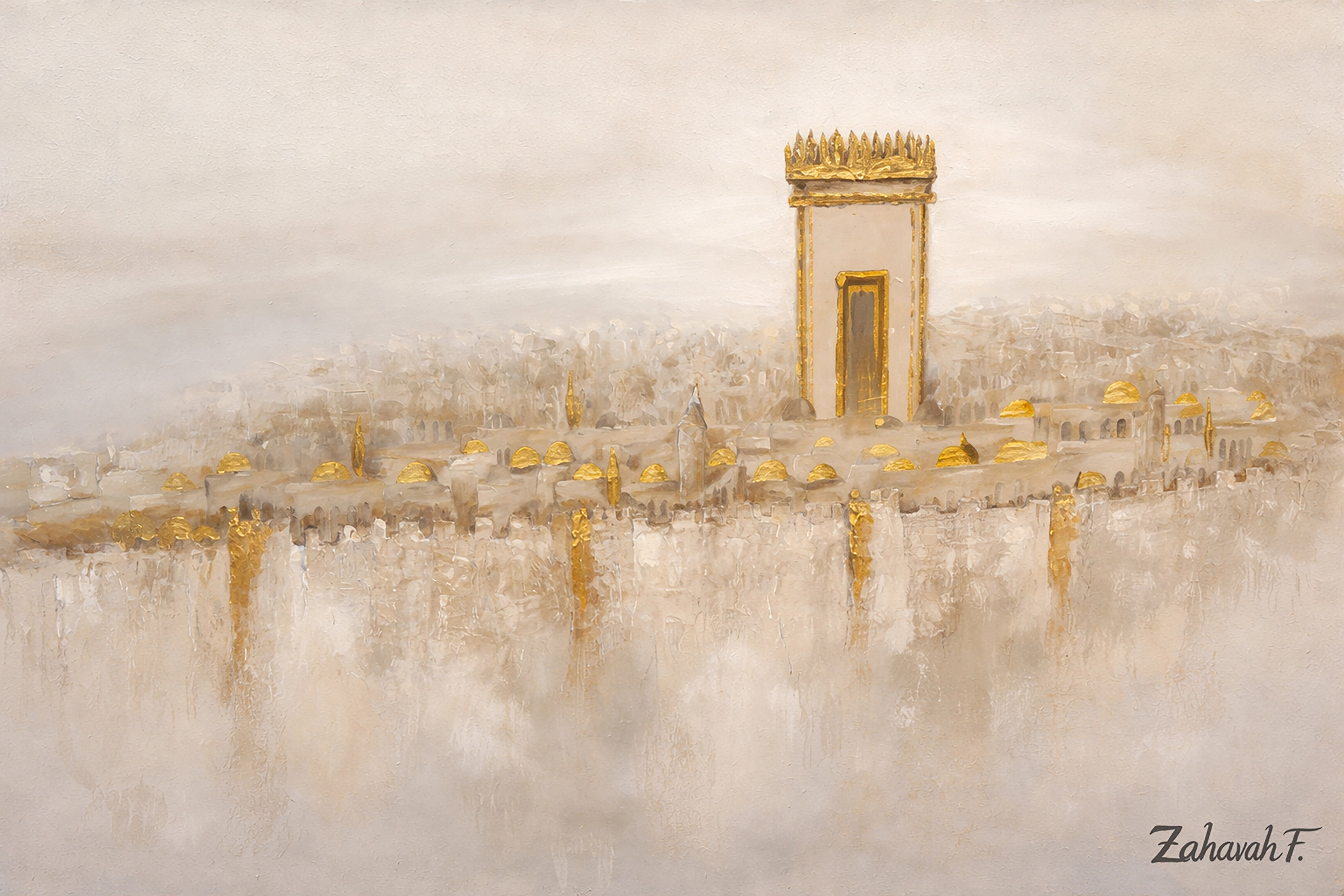 The Yerusalem We Are Waiting For painting