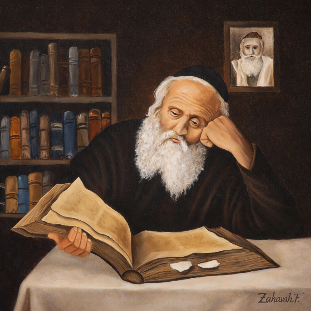 Torah Hu Chayeinu painting
